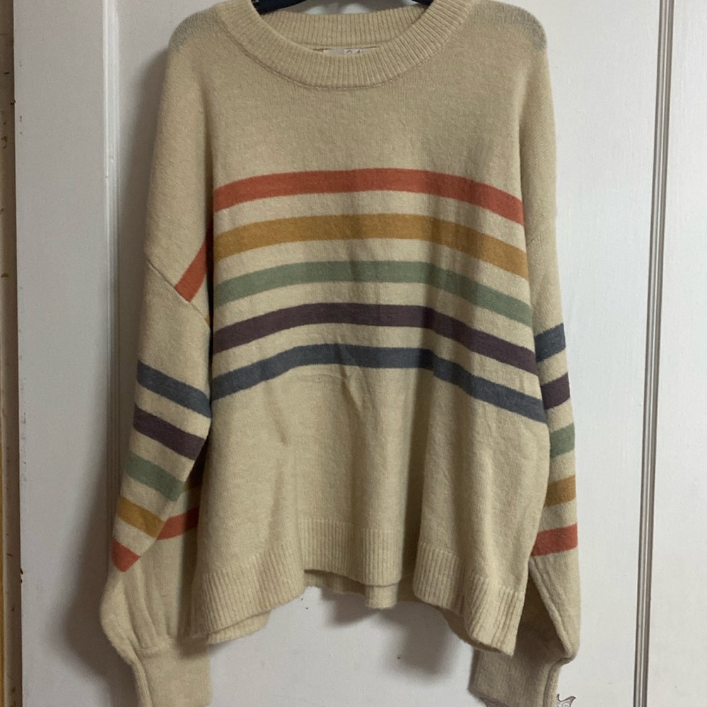 Multi stripe Magnolia Boutique Sweater